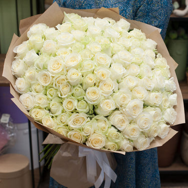 White Rose Bouquet